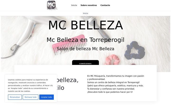 Screenshot of mcsalondebelleza.com
