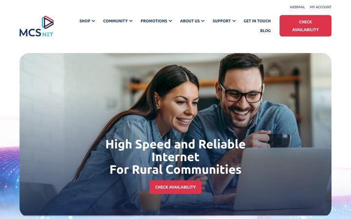 Screenshot of mcsnet.ca