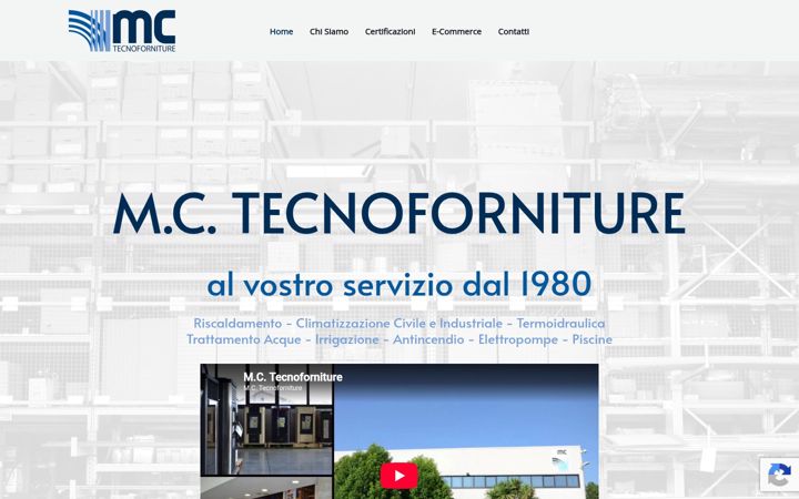 Screenshot von mctecnoforniture.it