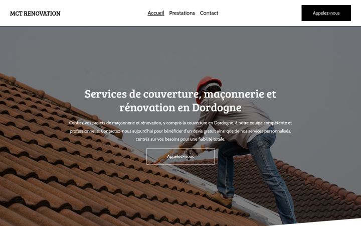 Screenshot of mctrenovation24.com
