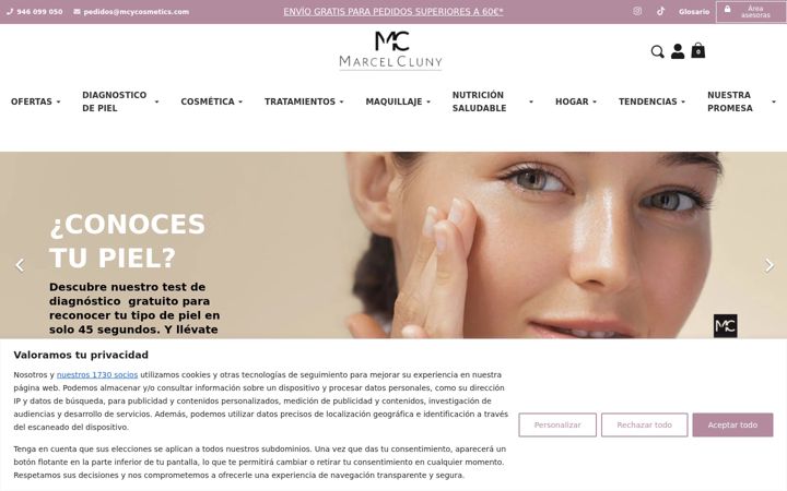 Screenshot of mcycosmetics.es