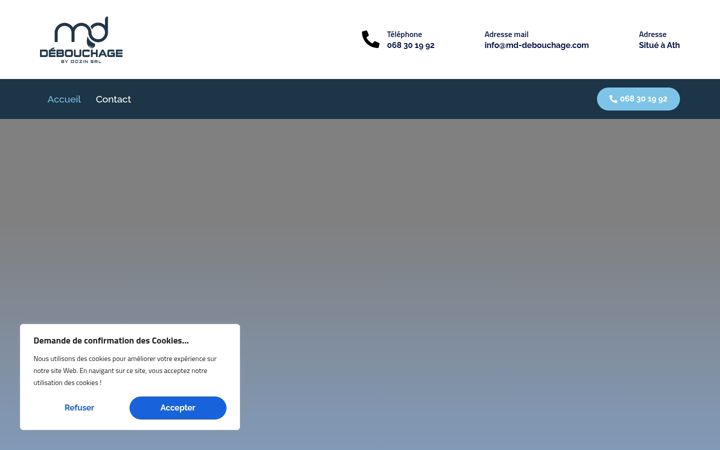 Screenshot of md-debouchage.com