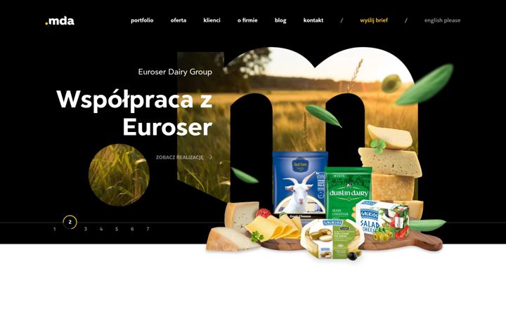 Screenshot of mda.pl
