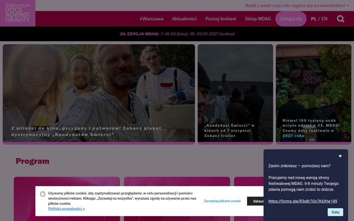 Screenshot ta' mdag.pl