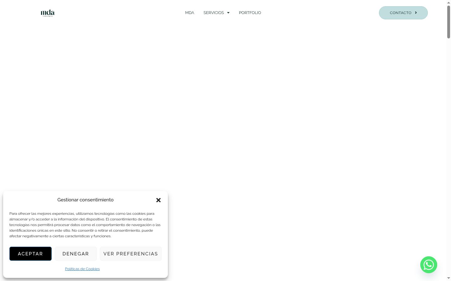 Screenshot tal-banner tal-kunsens muri qabel kwalunkwe interazzjoni