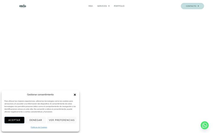 Screenshot of mdaproducciones.com