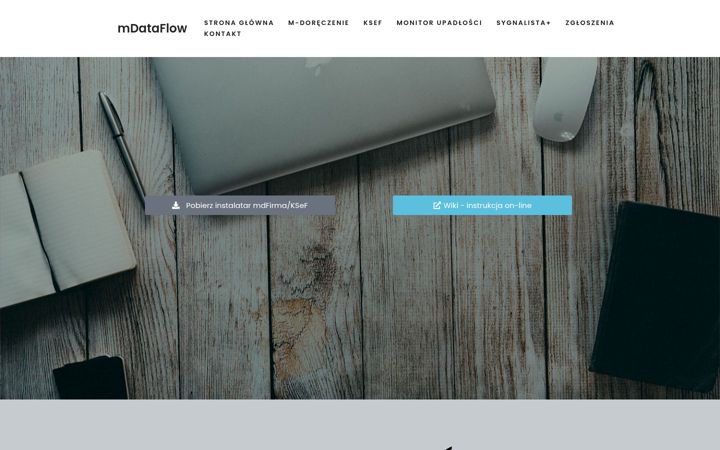 Screenshot of mdataflow.pl