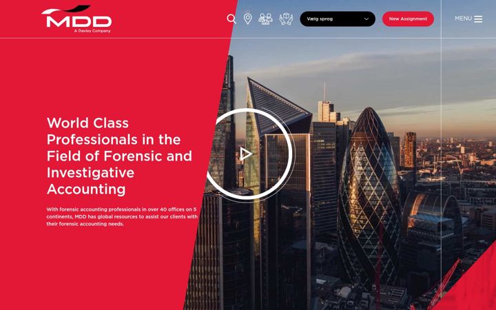 Screenshot of mdd.com