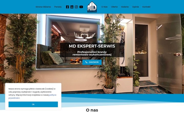 Screenshot of mdekspert.pl