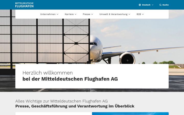 Screenshot of mdf-ag.com