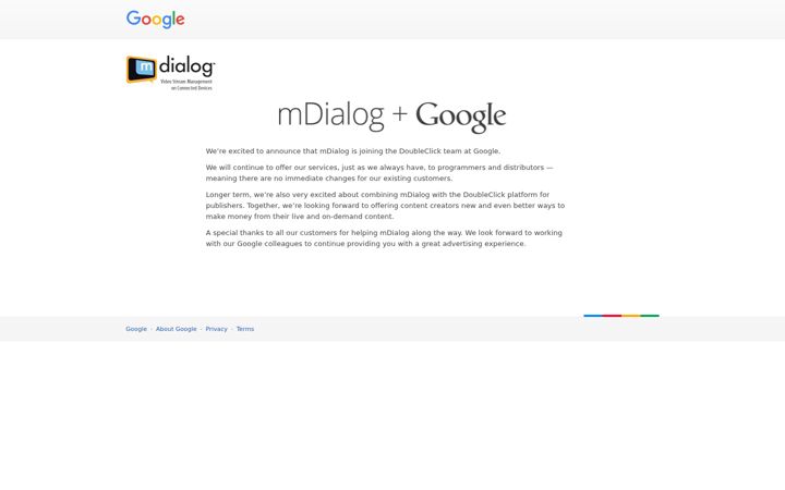 Screenshot of mdialog.com