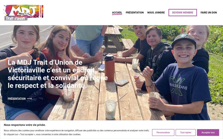 Screenshot of mdjvicto-prevention.org