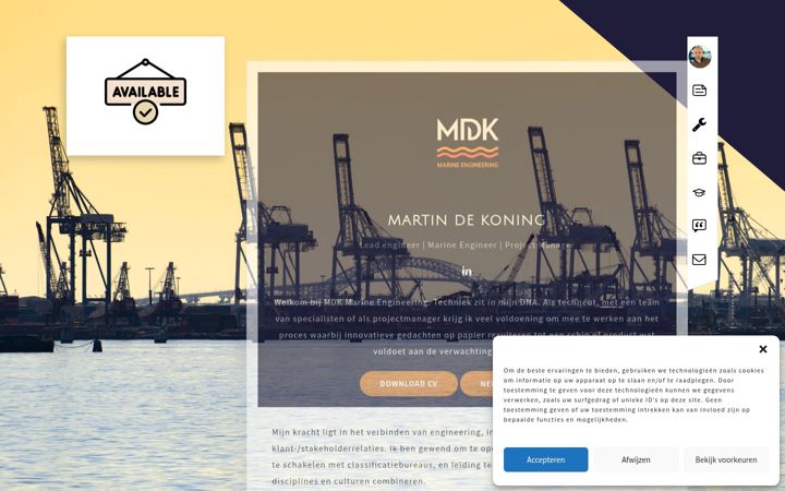 Screenshot of mdk-me.com