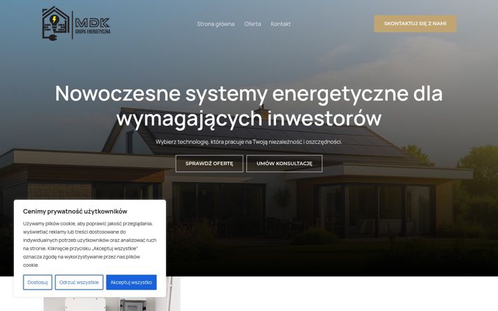 Screenshot of mdkge.com.pl