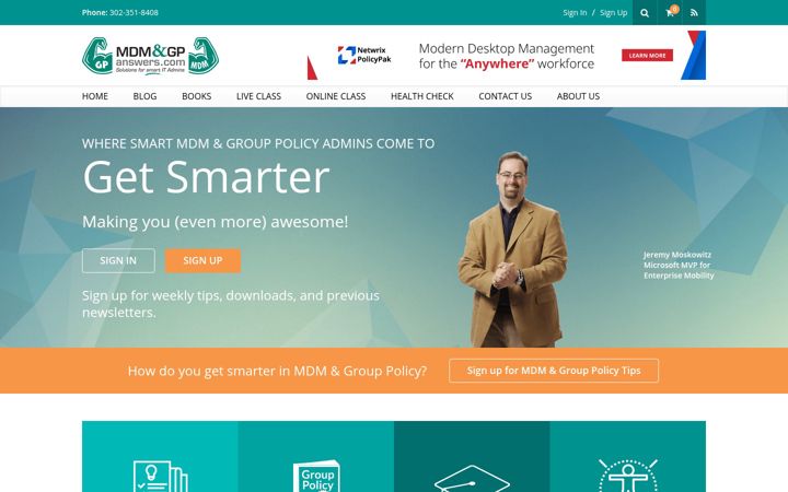 Screenshot of mdmandgpanswers.com
