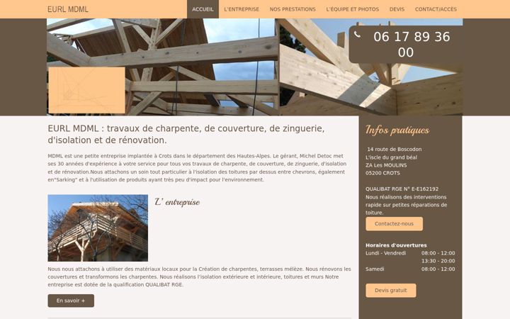 Capture d'écran de mdml.fr