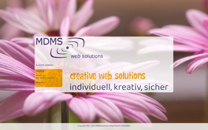 Screenshot of mdms.tools