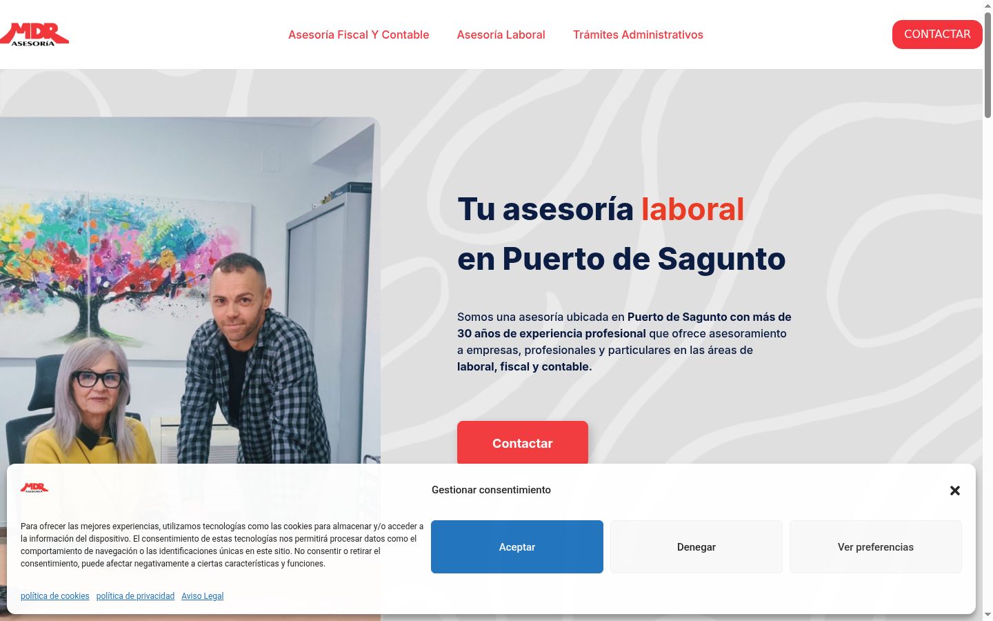 Sutikimo reklamjuostės, rodytos prieš bet kokią sąveiką, ekrano kopija
