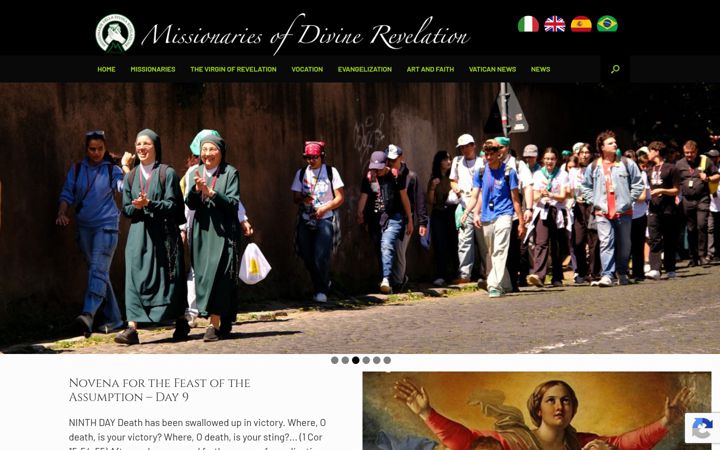 Screenshot of mdrevelation.org