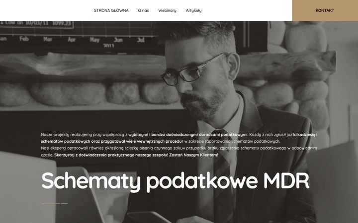 Screenshot of mdrschematypodatkowe.pl