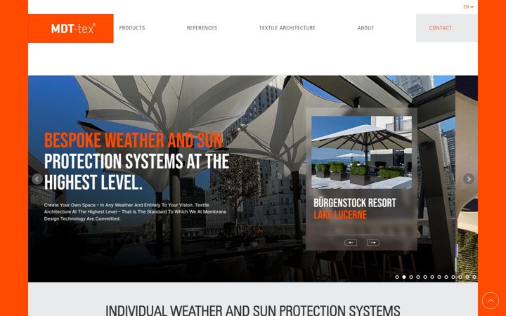 Screenshot ta' mdt-tex.com
