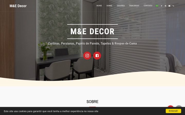 Screenshot of me-homedecor.com