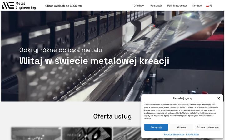 Screenshot of me.com.pl