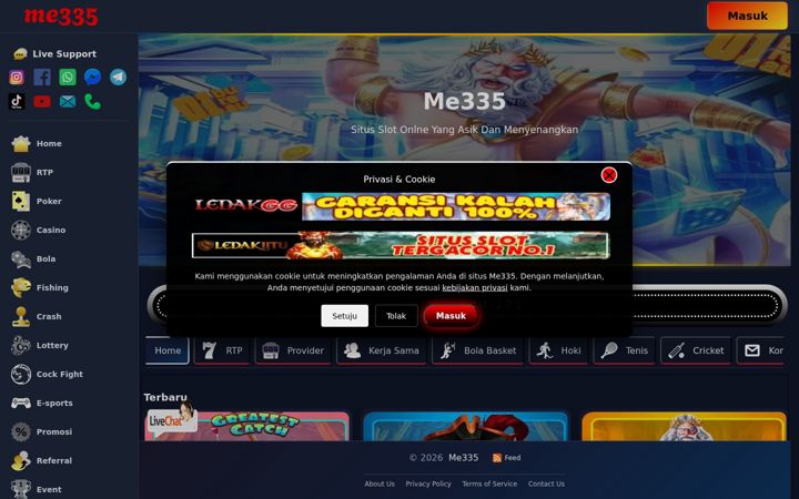 Screenshot of me335.org