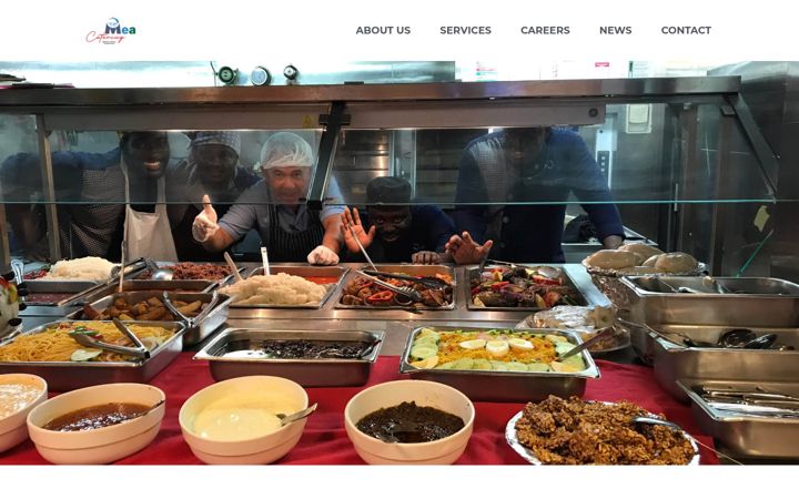 Screenshot of meacatering.com