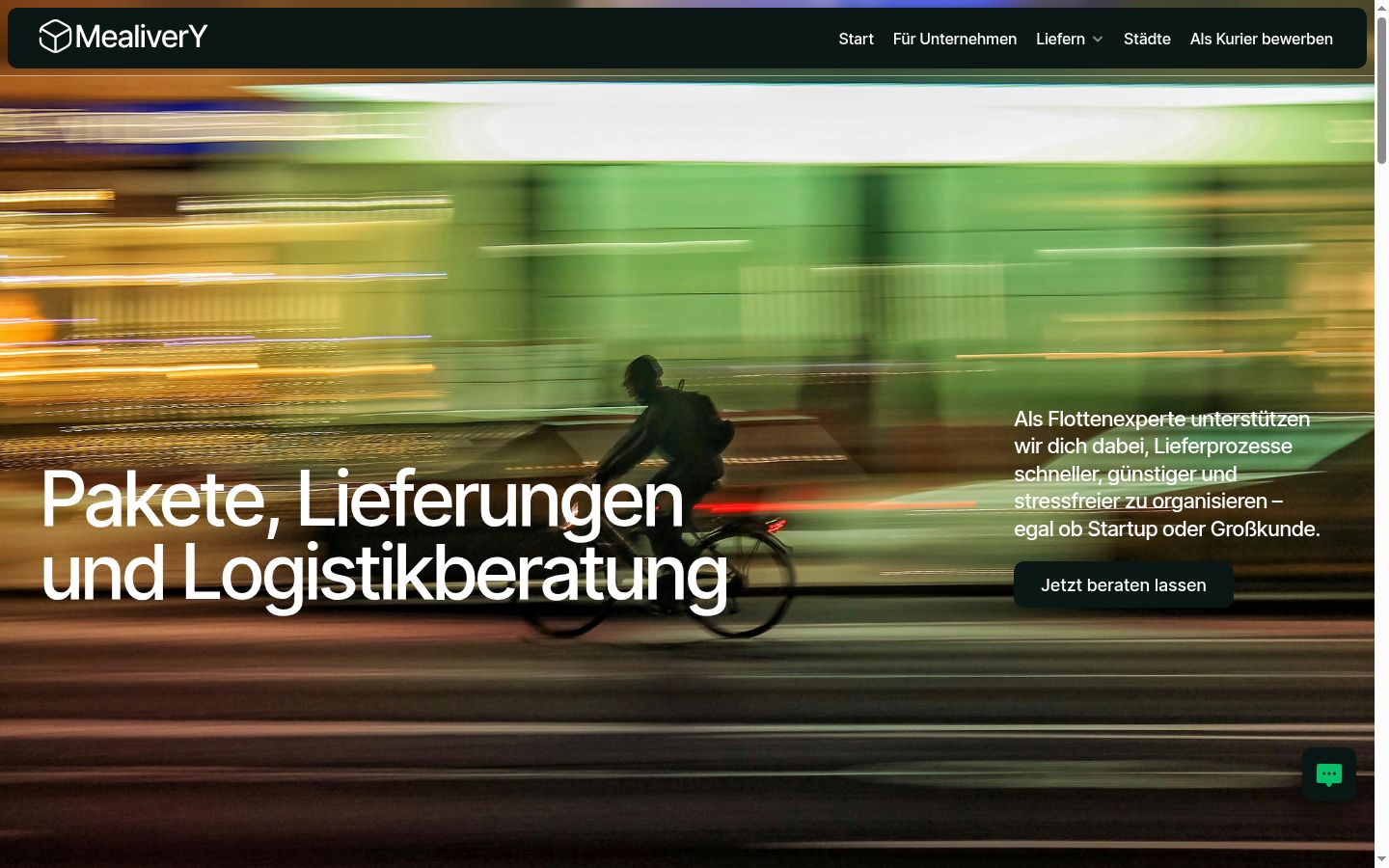 Screenshot des Einwilligungsbanners vor jeglicher Interaktion
