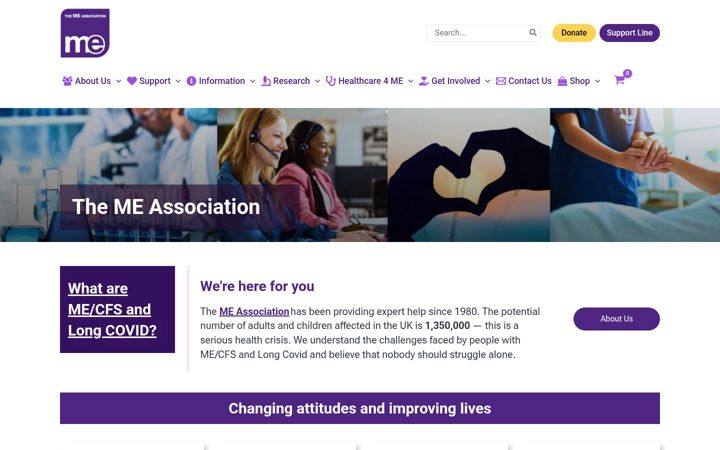 Skærmbillede af meassociation.org.uk