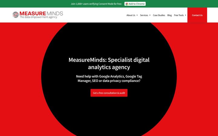 Screenshot of measuremindsgroup.com