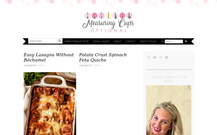 Screenshot of measuringcupsoptional.com