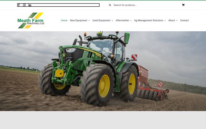 Zrzut ekranu meathfarmmachinery.com