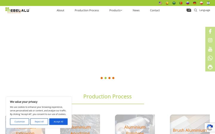 Screenshot of mebel-alu.com
