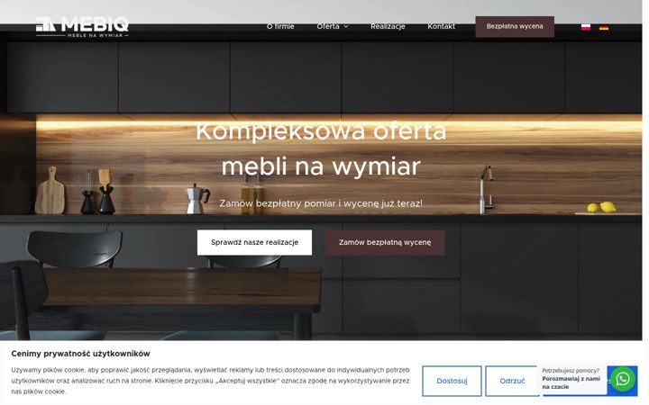 Screenshot of mebiq.com