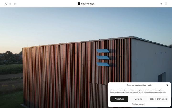 Screenshot of meblejonczyk.com