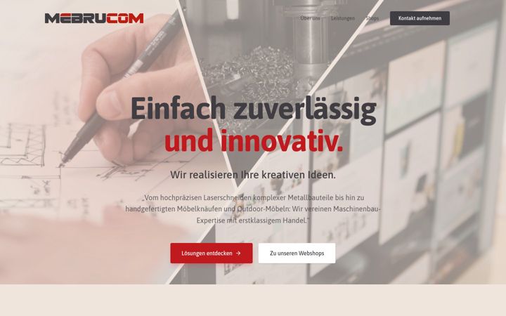 Screenshot of mebrucom.com