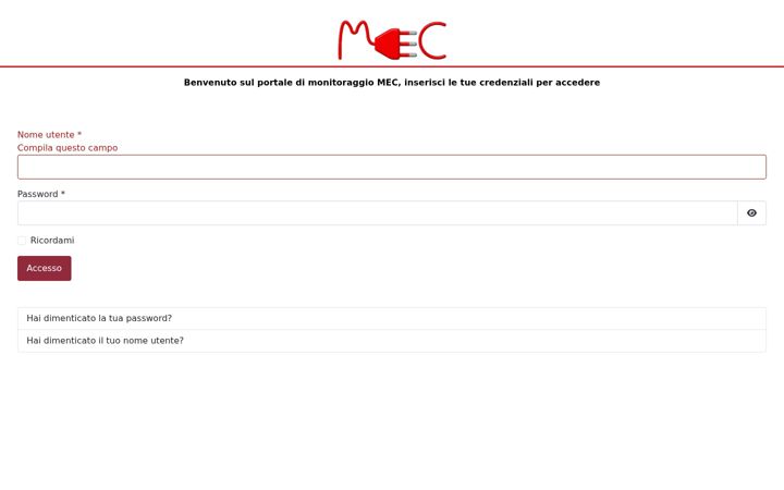 Screenshot of mec-seienergie.com