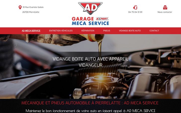 Screenshot of meca-service-26.com