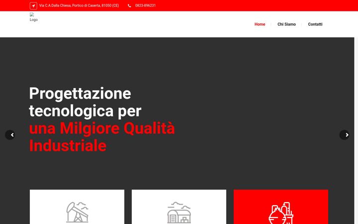 Screenshot of meca-srl.com