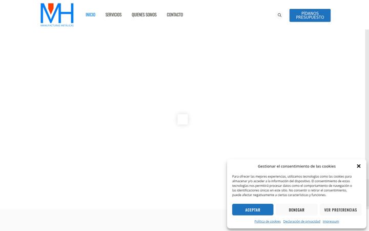 Screenshot of mecanicahernandez.com