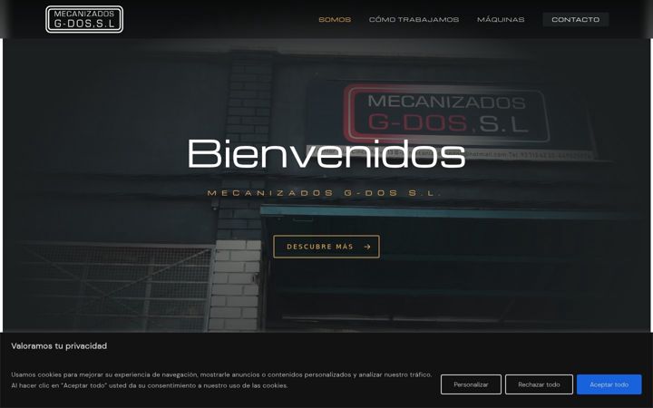 Screenshot of mecanizadosgdos.com