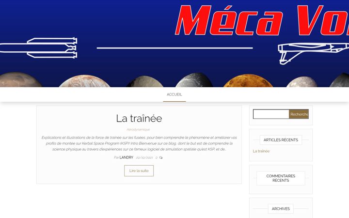 Screenshot of mecavol.com