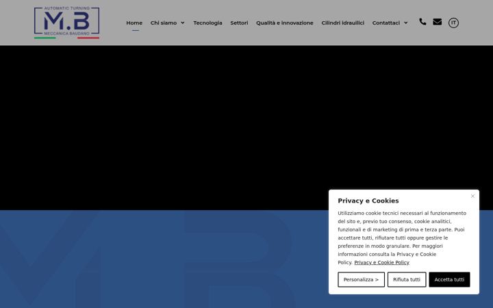 Screenshot of meccanicabaudano.com