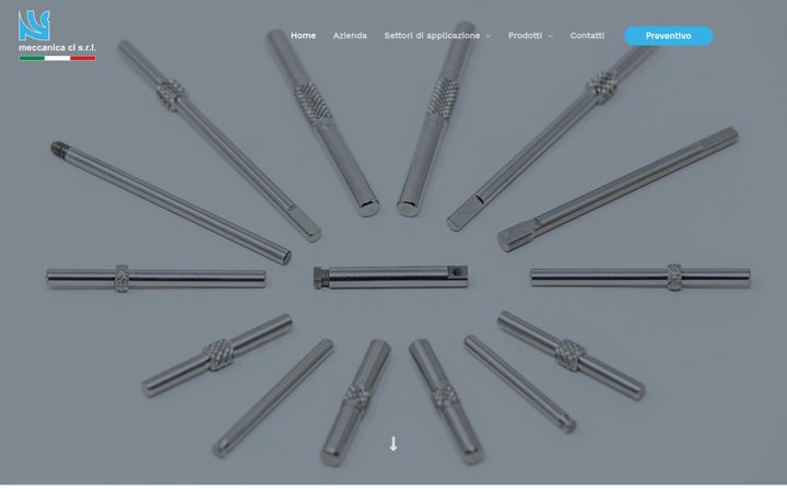 Screenshot of meccanicacl.com