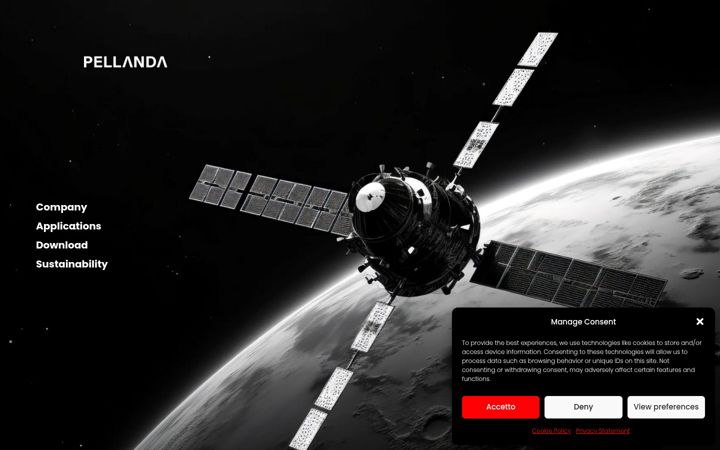 Screenshot of meccanichepellanda.com