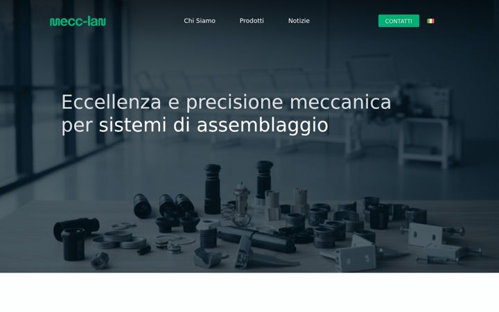 Screenshot of mecclangroup.com