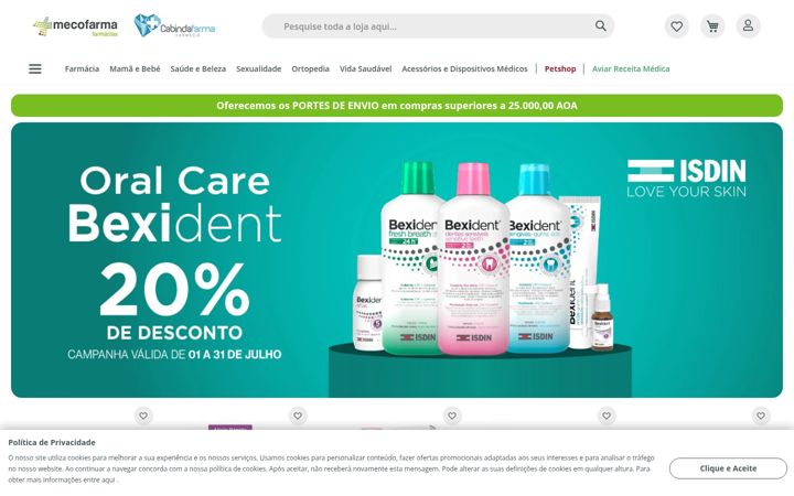 Screenshot ta' mecofarma.com