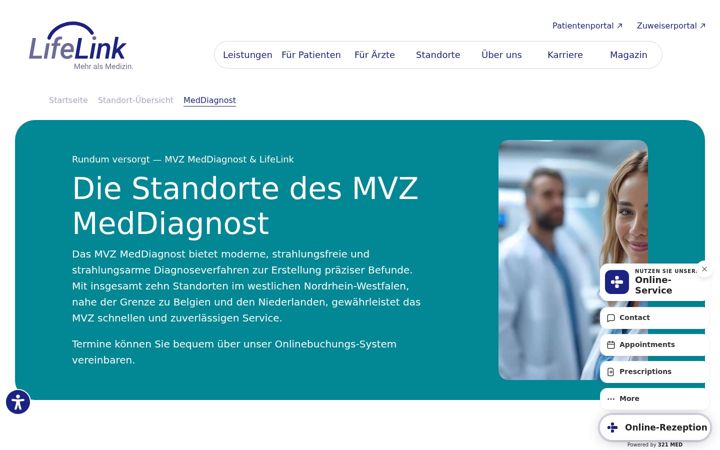 Screenshot of med-diagnost.com